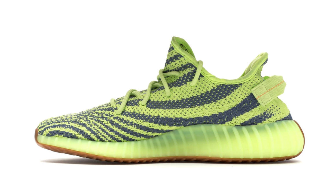 Semi frozen yellow yeezys on sale