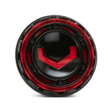 Vossen Modular Billet Caps- Gloss Black / Vossen Red Insert (1 CAP)