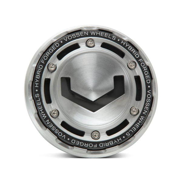 Vossen Modular Billet Caps- Brushed / Grey Insert (1 CAP)