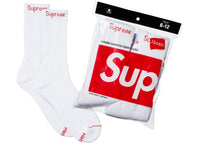 Supreme / Hanes Crew Socks (4 Pack)